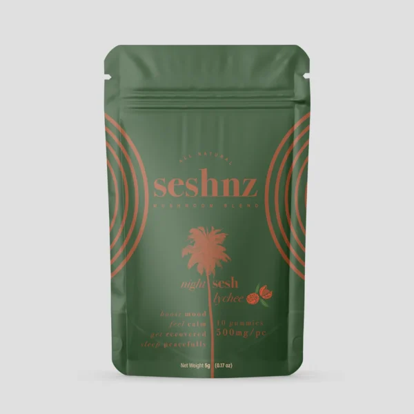 Seshnz mushroom blend gummies 5000mg