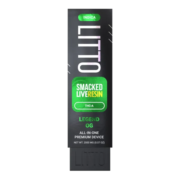 Litto Smacked live resin THCA - 2000mg