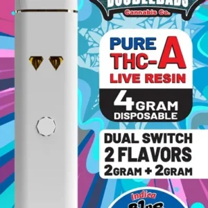 Doubledabs switch THCA Disposable – 4000mg