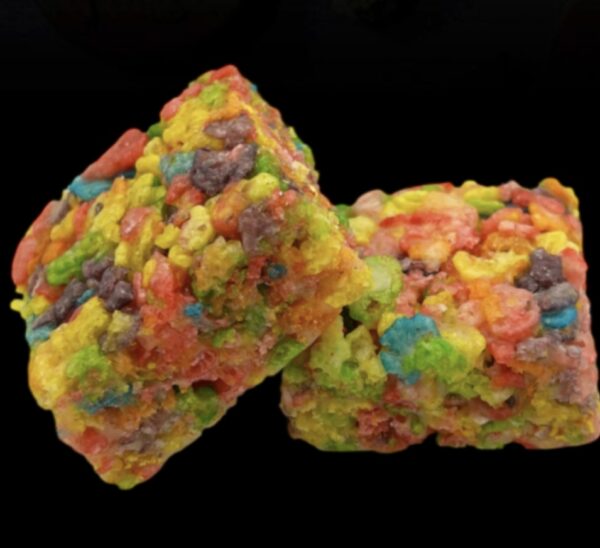 Delta 9 Fruit Crispies Cereal Bars - 75mg