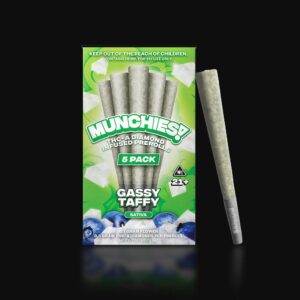 Munchies 5 Pack THCA Diamond Pre Rolls